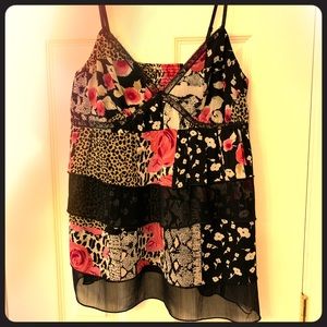 Express Layered Ruffle Cami